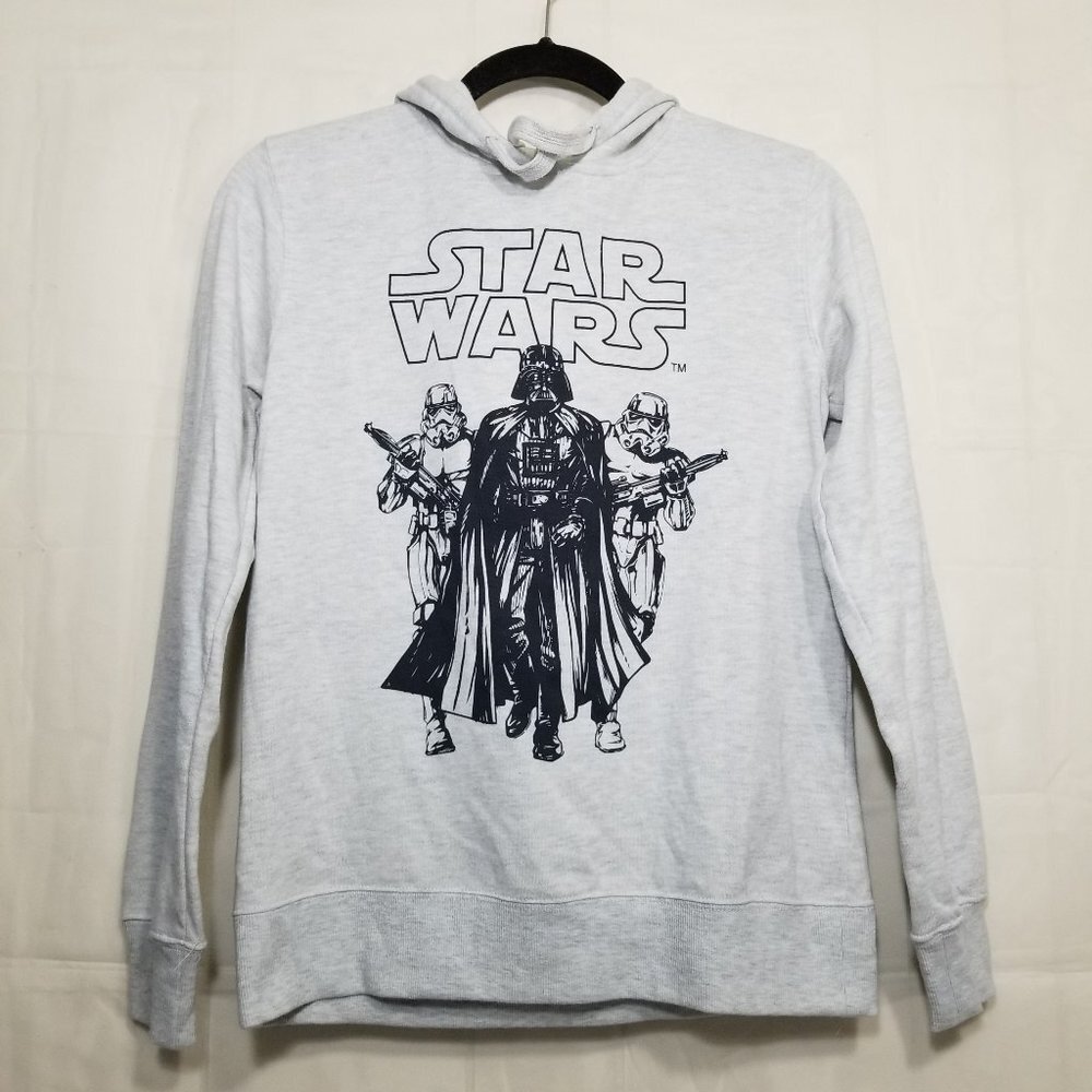 NWT Forever 21 Star Wars hoodie light grey size S